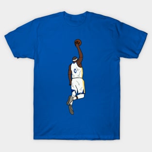 Demarcus Cousins Dunk - Golden State Warriors T-Shirt